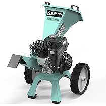 Amazon | ウッドチッパー Kareyouエンジン粉砕機 竹/木材最大75mm粉砕